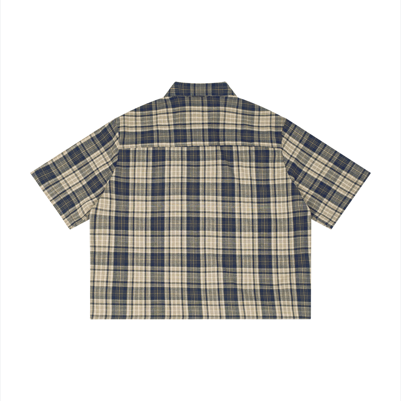 Triple Plaid Short Sleeve Shirt