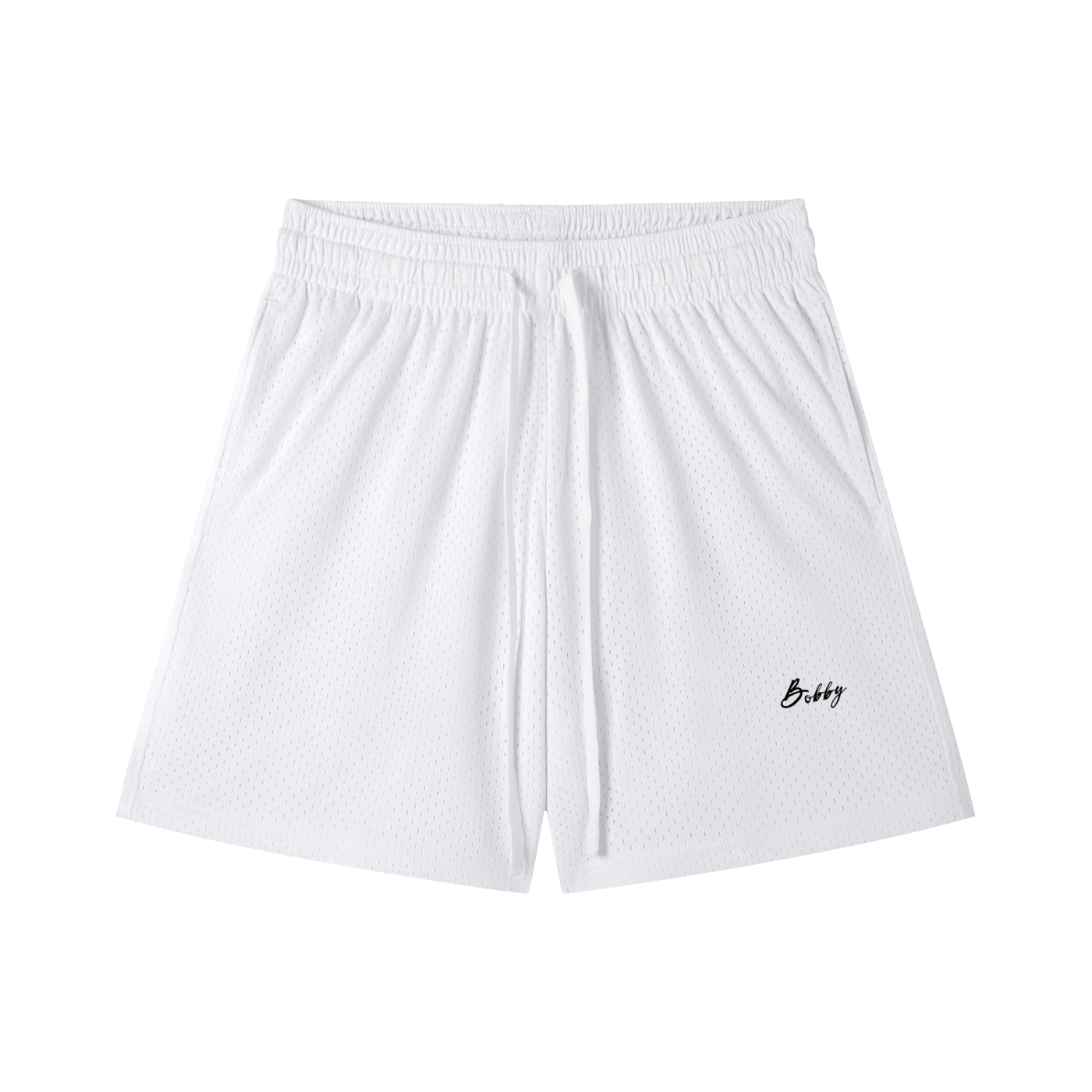 Mesh Drawstring Shorts